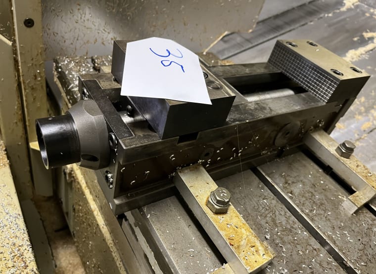 ALLMATIC NC125 Hydraulic machine vice