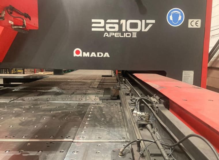 AMADA AP3-2610V Combined Laser Punching Machine + PR UL 300 AP Automatization