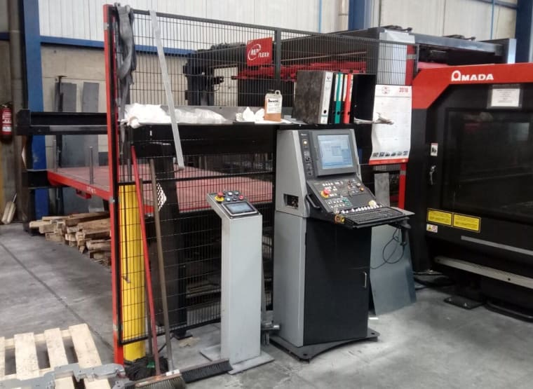 AMADA FO MII 3015 NT Laser Cutting Machine + MP Flexit 3015 Loading and Unloading Device