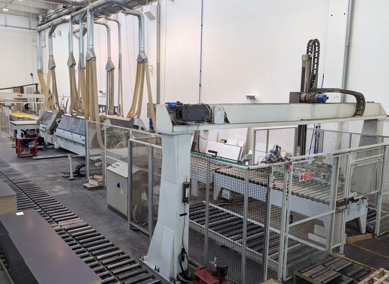 BIESSE STREAM SB2 10.5 Double-sided Edge Banding Line