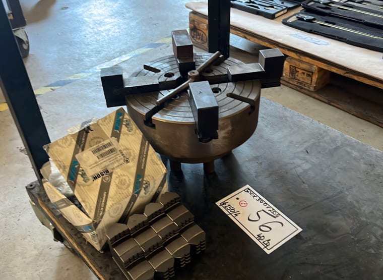 BISON 4 jaw chuck