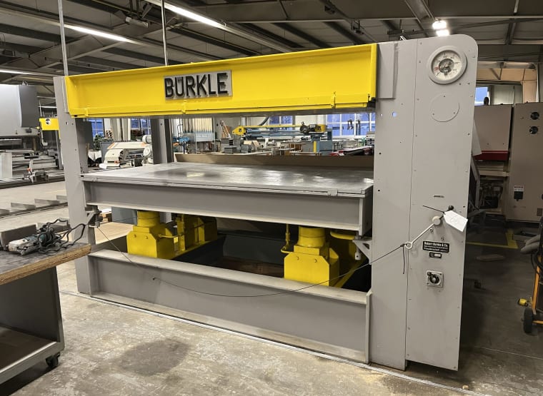 BÜRKLE S2 250/130 Veneer press