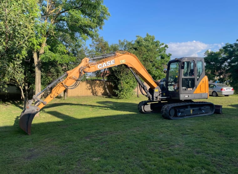 CASE CX85D Midi Excavator 8,5t