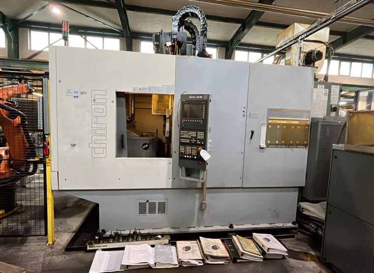 CHIRON DZ 15 K W CNC double spindle center