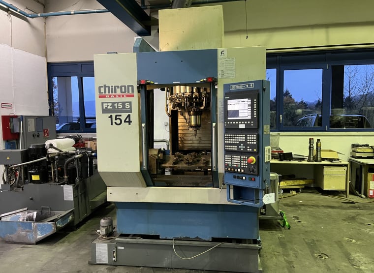 CHIRON FZ15S CNC vertical machining center