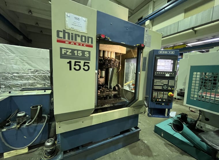 CHIRON FZ 15S CNC Vertical Machining Center
