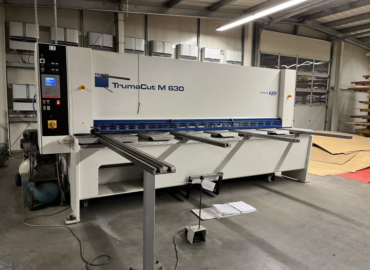 EHT/TRUMPF TRUMACUT M 630 Shearing machine