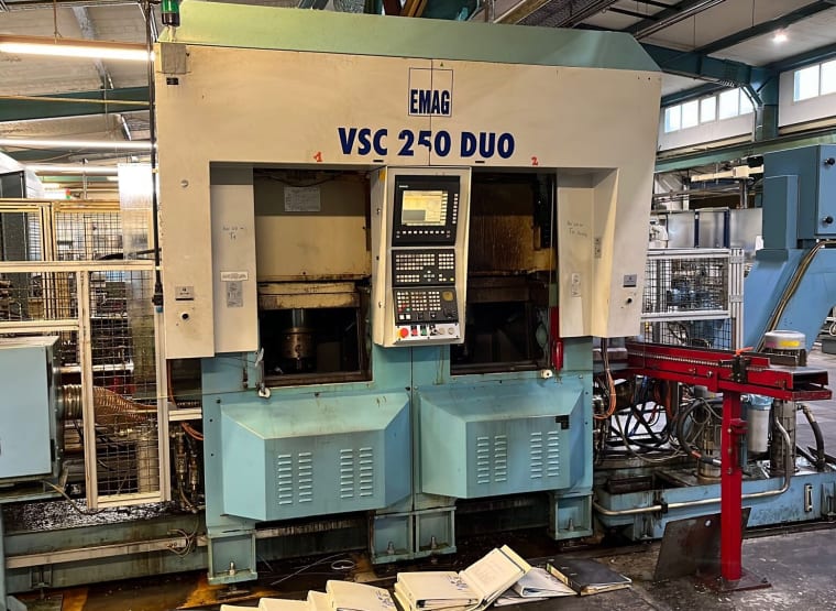 EMAG VSC 250 DUO Double Spindle Vertical Lathe