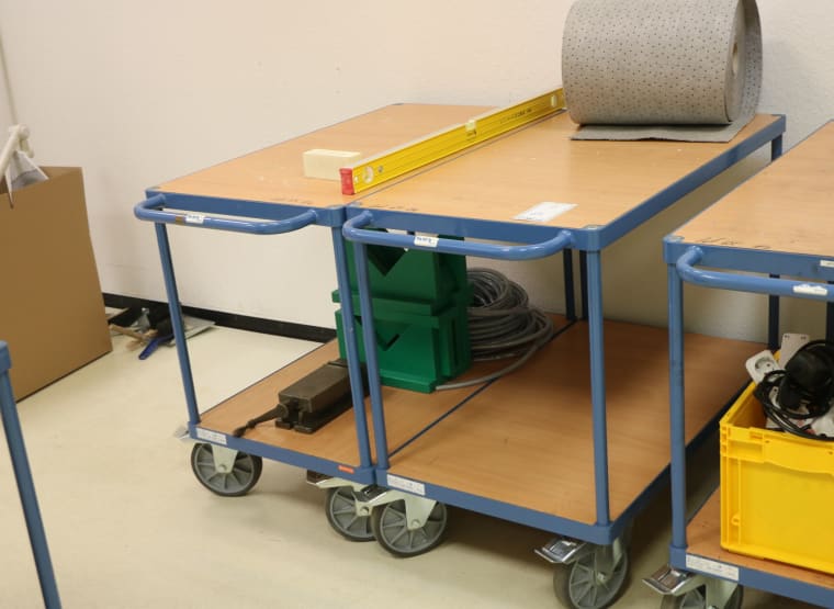 FETRA 2401 2 material transport trolleys
