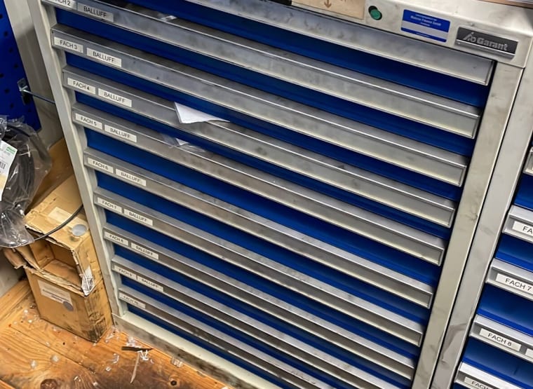 GARANT Workshop Drawer Cabinet with Contents