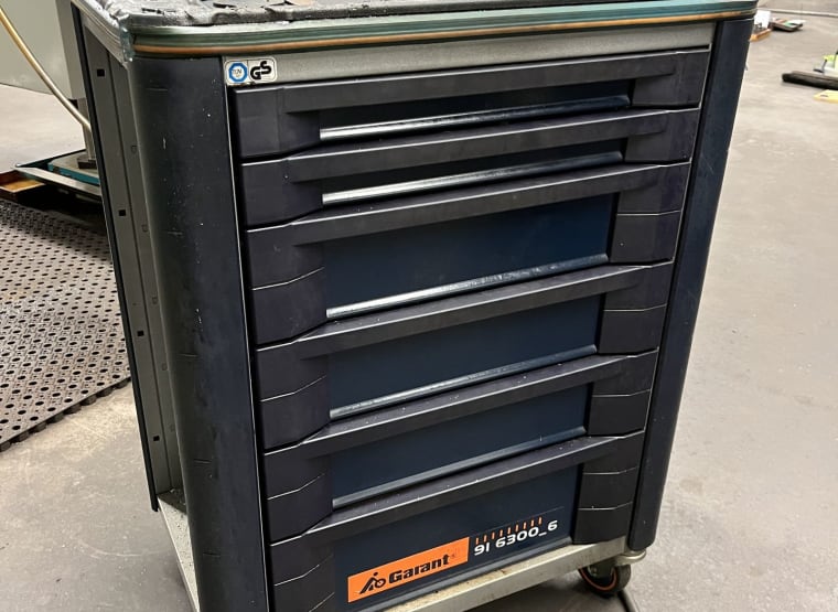 GARANT Workshop trolley with contents