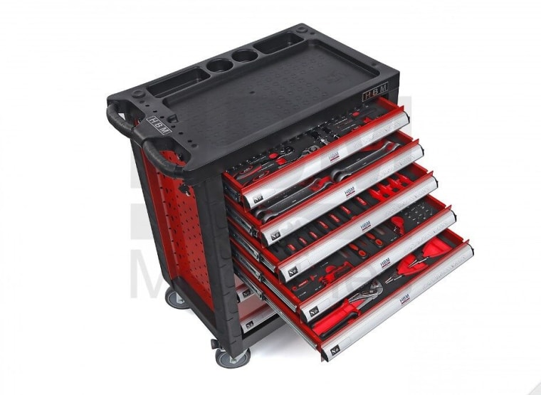 HBM HBM 196 rot Toll Trolley