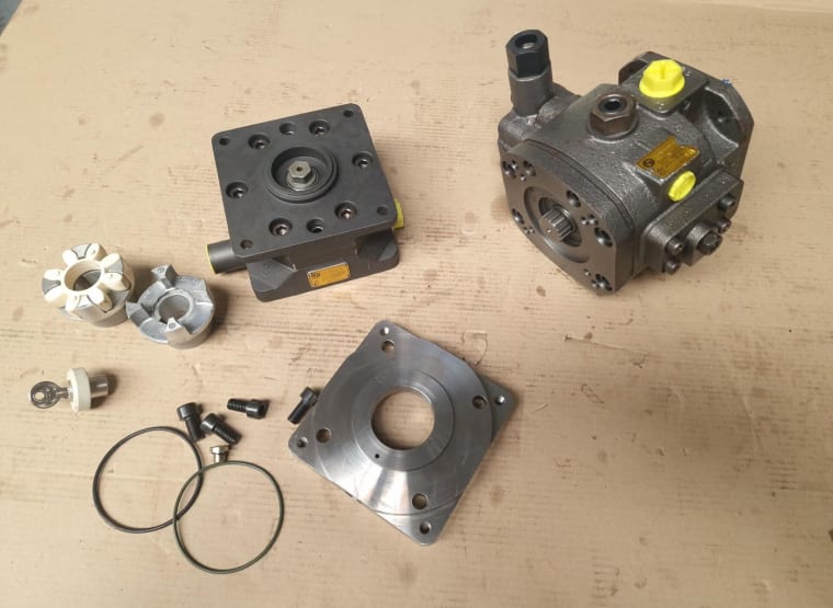 HYDRAULIK RING PVS16EH140C1 + PR20BA3 hydraulic system