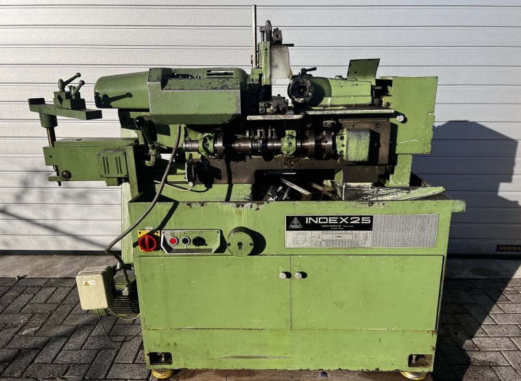 INDEX 25 INDEX Turret lathe