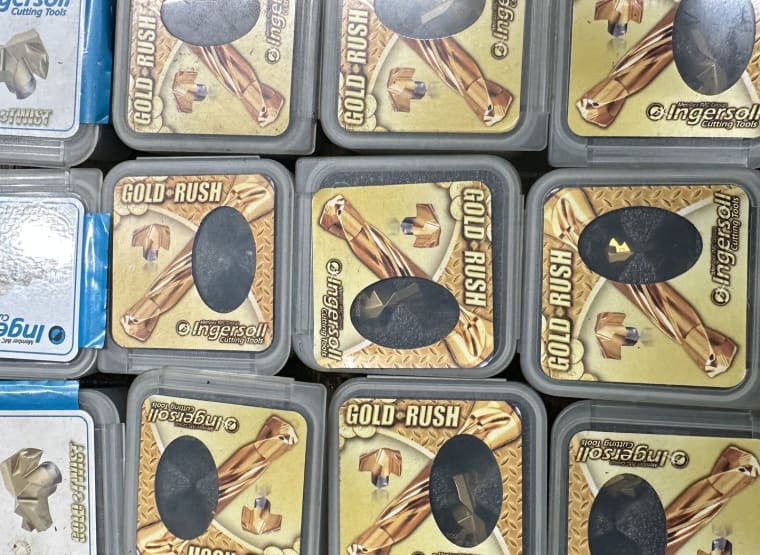 INGERSOLL GOLD RUSH Lot indexable inserts