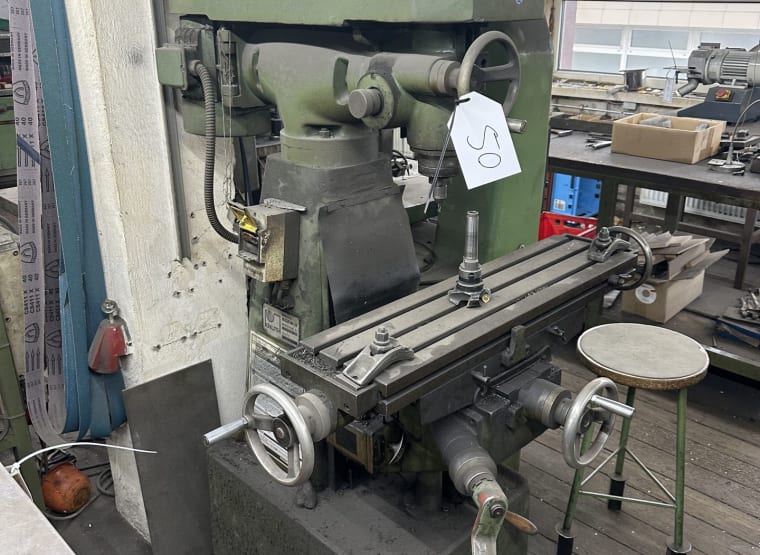 KNUTH BFM 30 drilling and milling machine