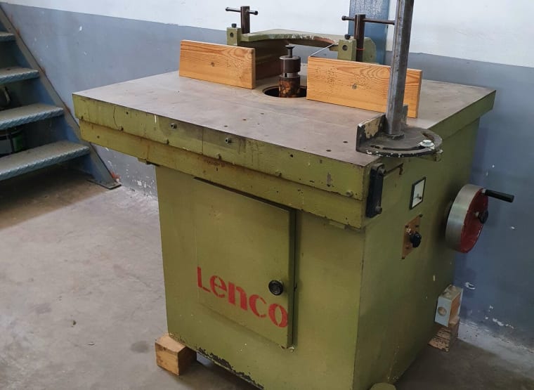 LENCO Spindle Moulder with Sliding Table