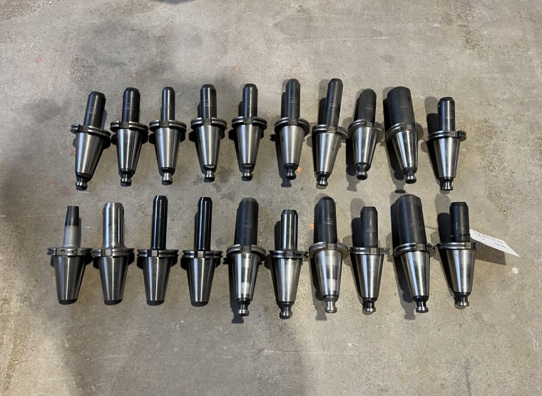 Lot WOHLHAUPTER SK 50 tool holders