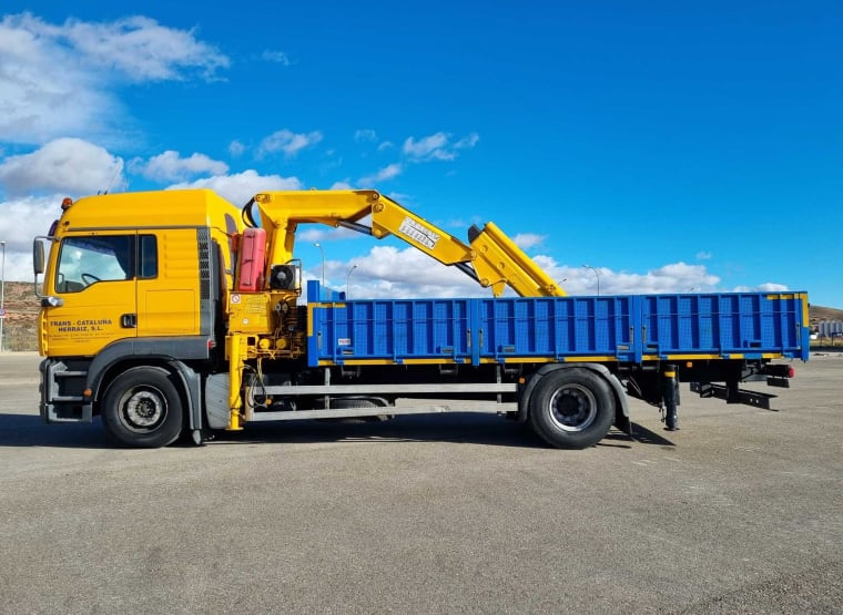 MAN TGA 18.480 4X2 BLS Truck with Crane