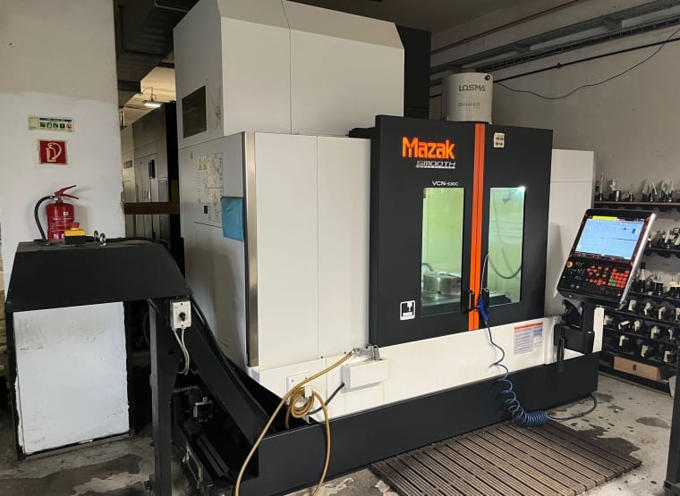 MAZAK VCN 530C 3 axis machining center