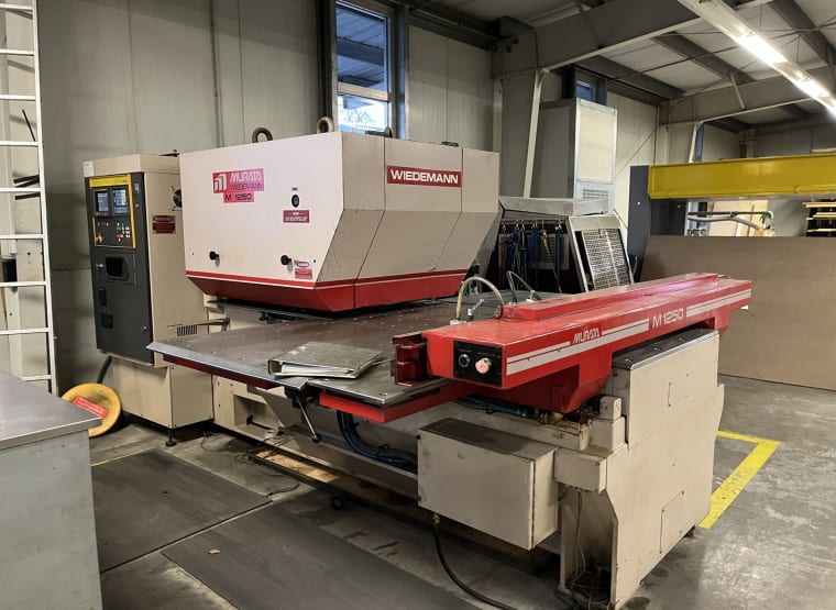 MURATA WIEDEMANN M1250 CNC turret punch press