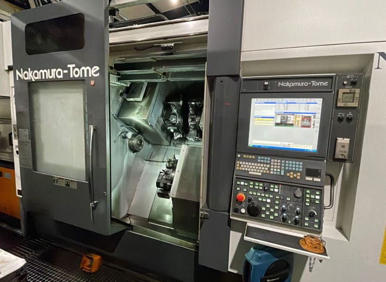 NAKAMURA-TOME NTY3-250 double spindle precision turning center