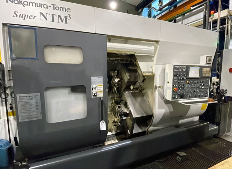NAKAMURA-TOME SUPER NTM3 CNC turning and milling center