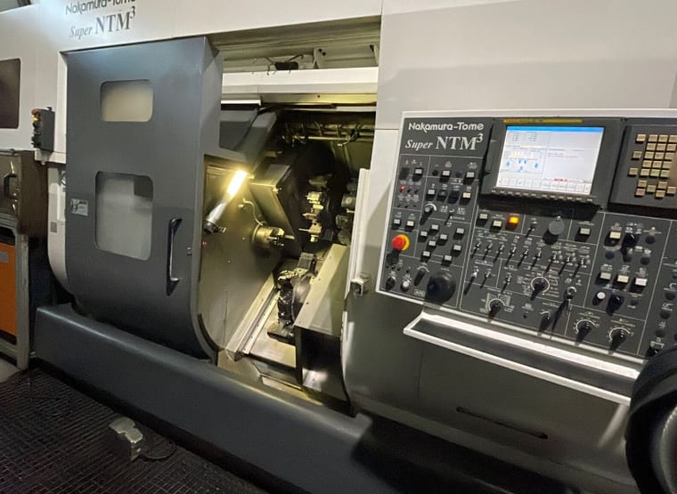 NAKAMURA-TOME SUPER NTM 3 CNC turning and milling center