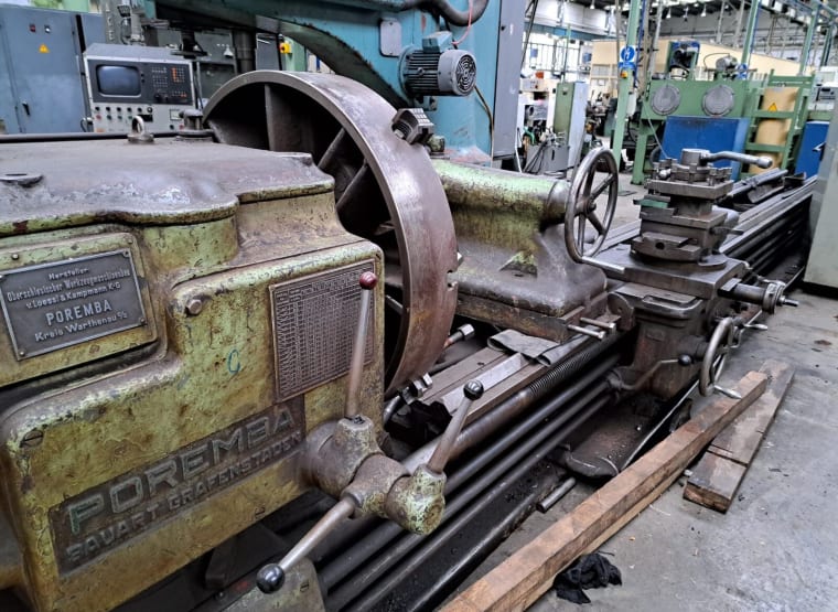 POREMBA 1000-6000 Center Lathe