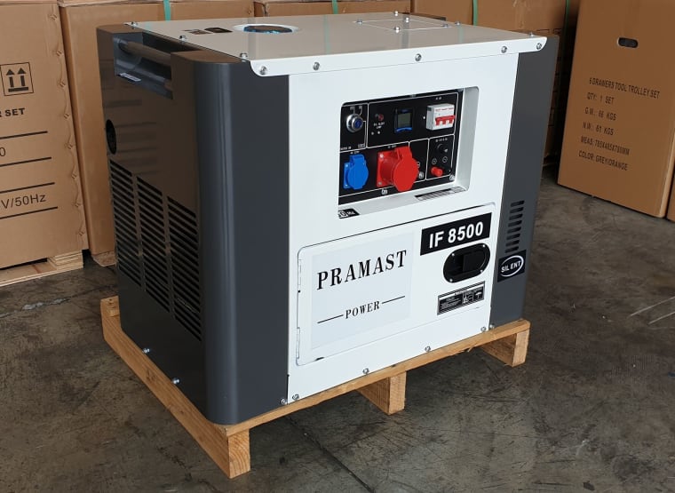 PRAMAST IF8500 Three-Phase Electric Generator 8 kW