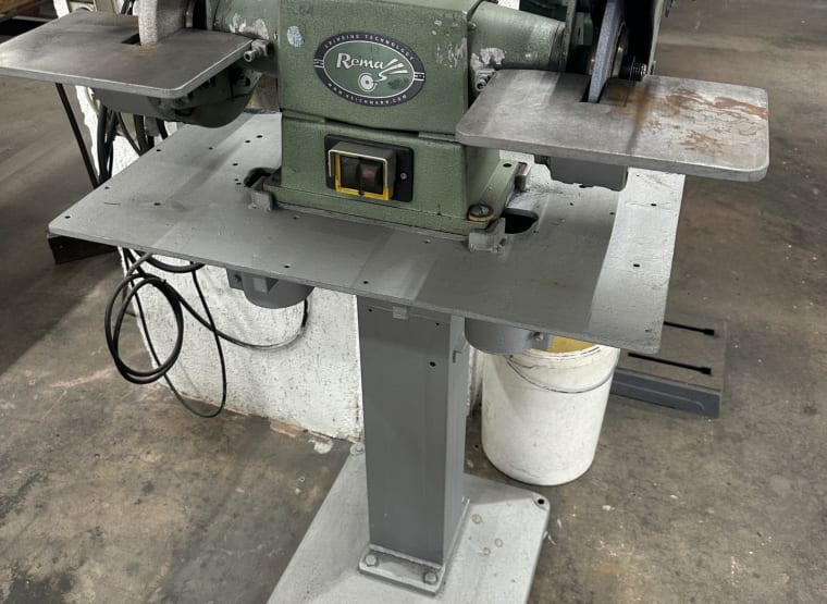 REMA DS 07/200 double bench grinder