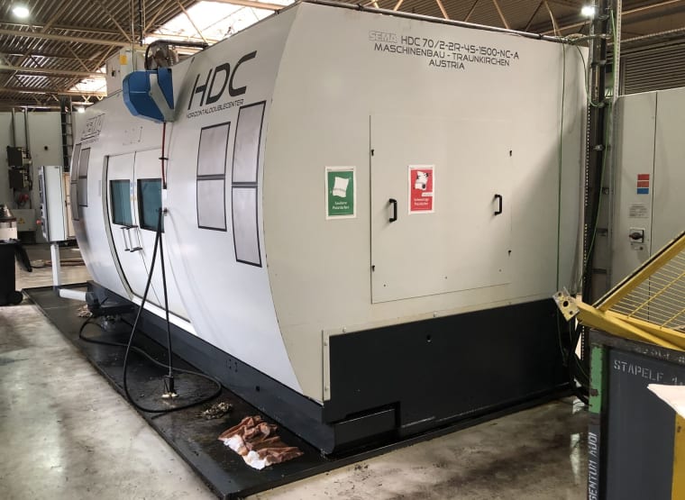 SEMA HDC 70/2-2R-4S-1500-NC-A Horizontal Double CNC Machining Centre