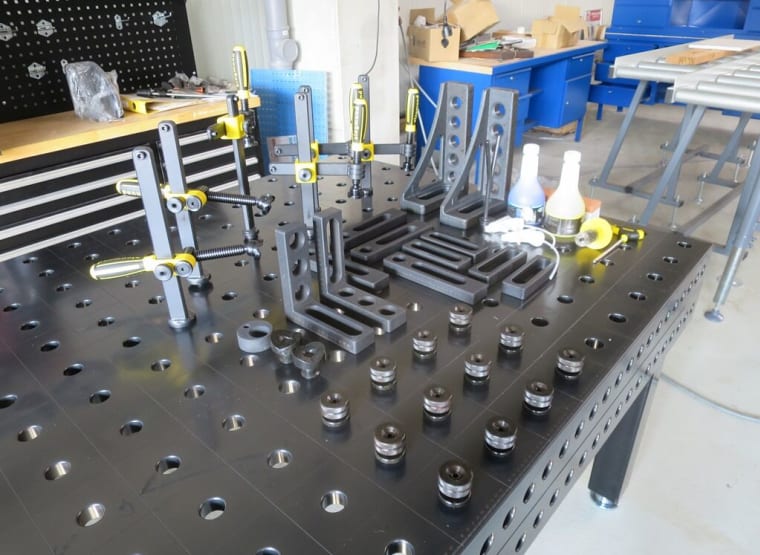 SIEGMUND SET 1 Welding table equipment