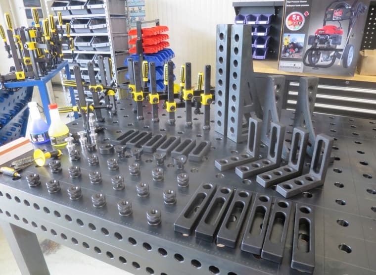 SIEGMUND SET 2 Welding Table Accessories