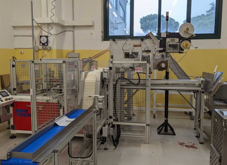 SIFA TECH T160 OGES Breadsticks packaging line