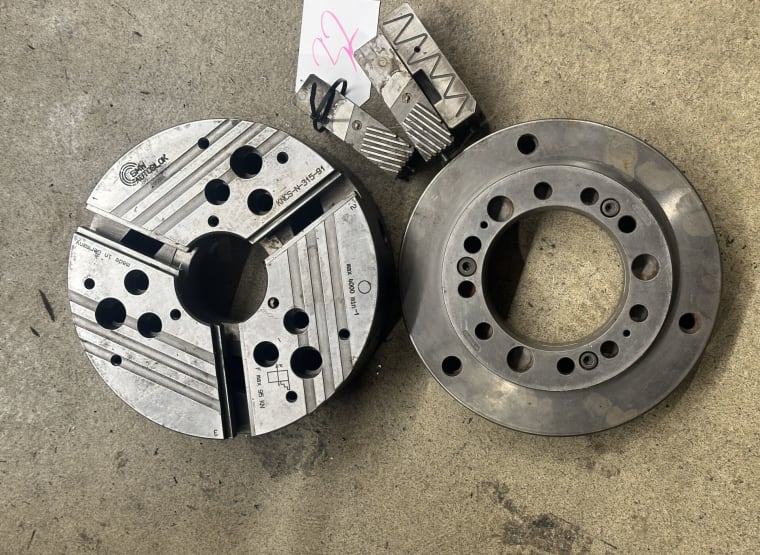 SMW AUTOBLOK KNCS-N-315-91 3-jaw chuck