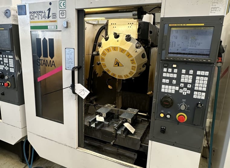 STAMA/FANUC MC 014/ ROBODRILL α- T14 iB CNC Vertical Machining Centre