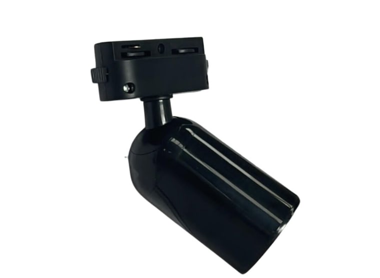 VENUS 50 x Adjustable rail spot with GU10 Fitting (Black)