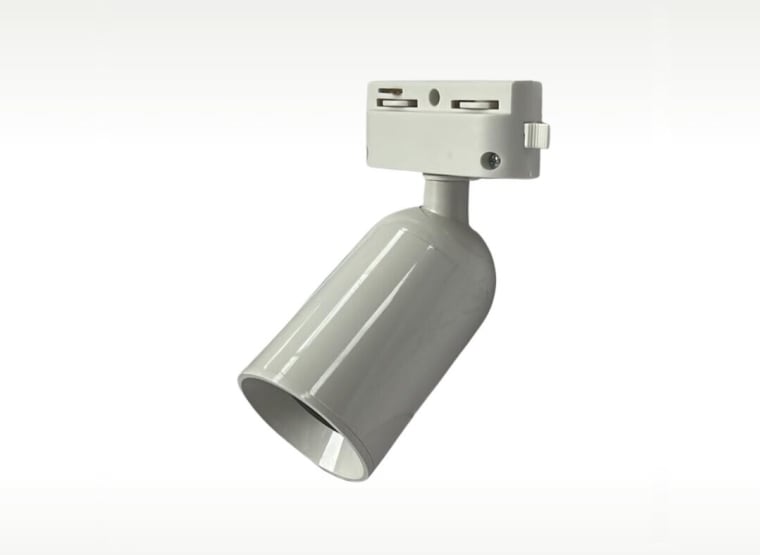 VENUS 50 x Adjustable rail spot with GU10 Fitting (White)