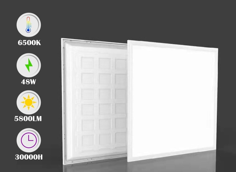 VENUS 60x Panels 48W LED 60x60 cm 6500K cold white SUPER ECO