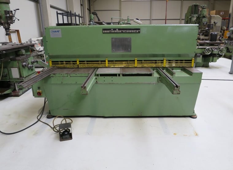 WEINBRENNER TSM 3 Guillotine shears - hydraulic