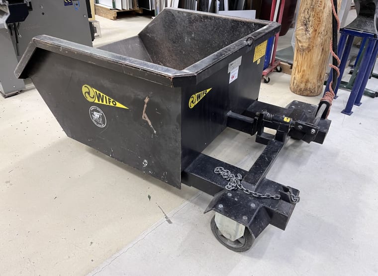 WIFO KC 1000 spec Mobile tipping containers (2x)