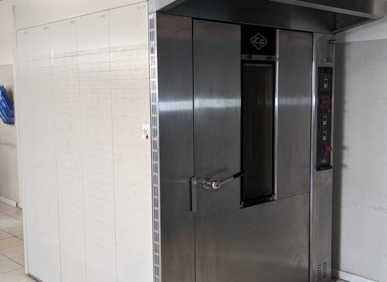 ZUCCHELLI FORNI ROTOFAN 9 80x120 Industrial Rotary Oven for Bakery